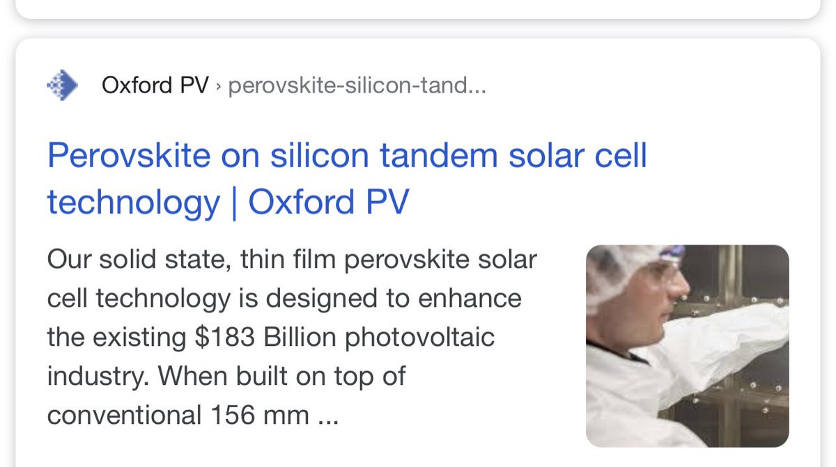  $ACTC could become  $OXPV if this were to happen.- Arno Harris retweeted one of their tweets recently. He’s a board member of  $ACTC- Arno’s been in the solar industry for years. He’s a notable figure and important to have on the team- Perfect time for them to go public imo