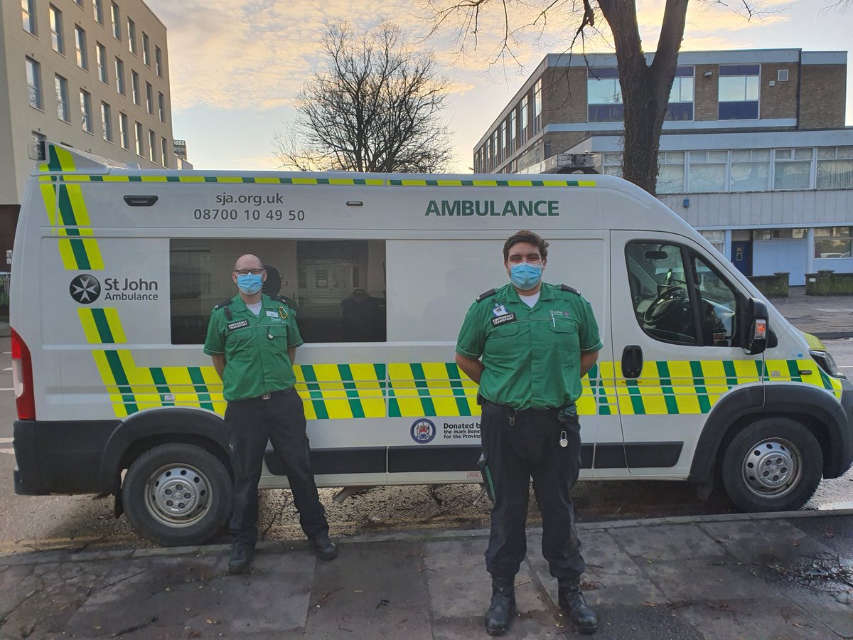 Just on my 52nd Front Line Shift of the year, helping NHS Ambulance Service. We will have to see what my target will be in 2021. <a href="/999jim/">Jim Stokes</a> #stjohnpeople @SJA_ACR <a href="/stjohnambulance/">St John Ambulance England</a>