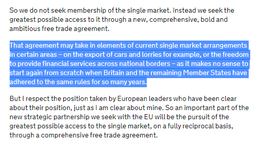 Or this bit on market access. A very long way off from Boris' deal.