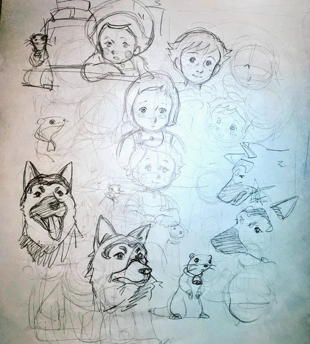 #大人になってからの世界名作劇場の会

今年最後と言うことなので、過去絵を発掘しました✨( ☆∀☆)✨
大好きな #アルプス物語わたしのアンネット のテレビ画面観ながら描いた模写です??(((o(*゜∀゜*)o)))
ペーペル多め❗️(笑)✨ 