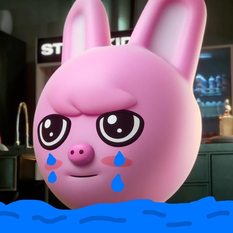 an entire thread of every dweakki pabbit meme I’ve found - because I can’t believe this is what Changbins skzoo character has turned into..