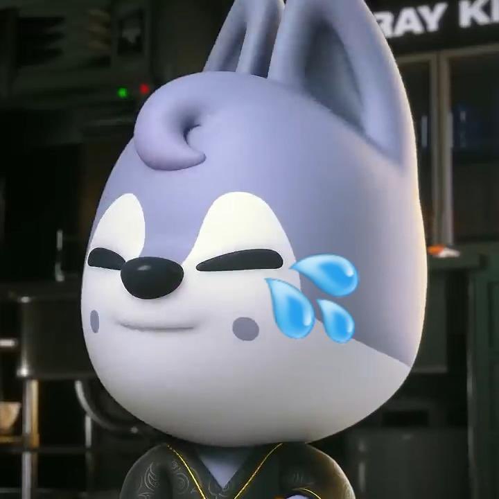 an entire thread of every dweakki pabbit meme I’ve found - because I can’t believe this is what Changbins skzoo character has turned into..