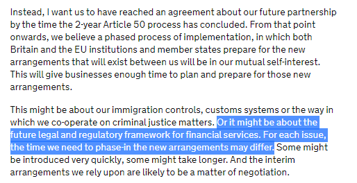 Or this on financial services and ongoing regulatory cooperation. You won't find anything of this kind in Boris' deal.