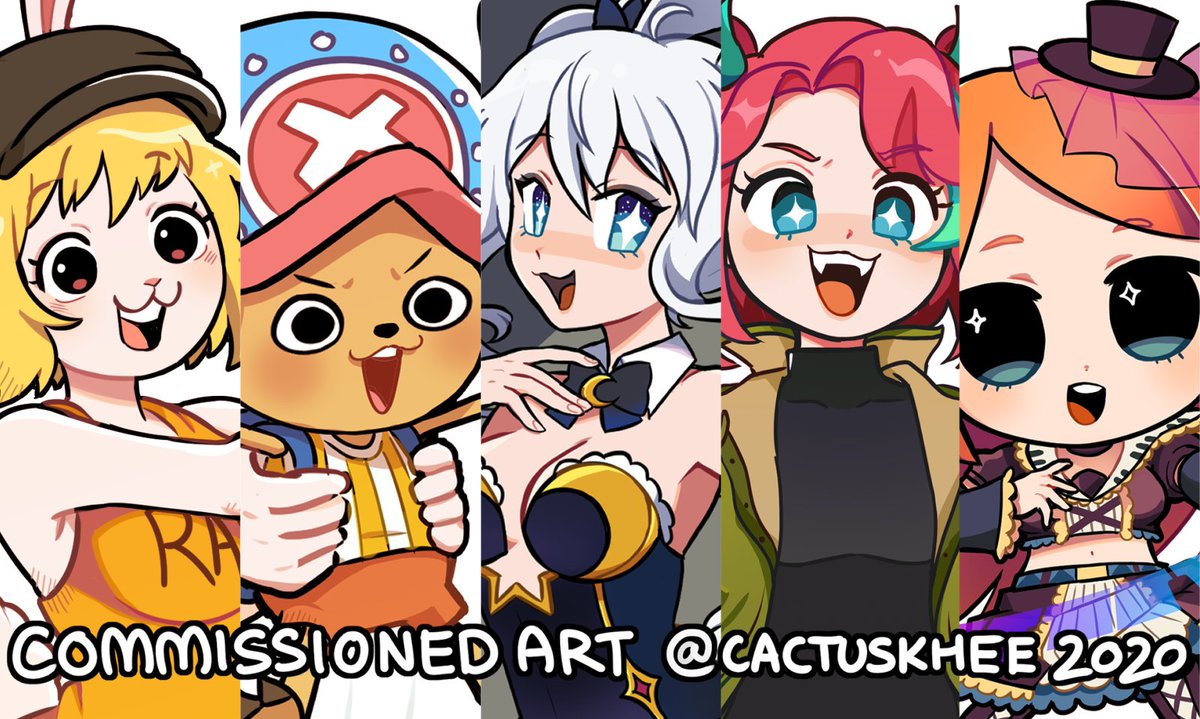my second group of completed commissions!
thank you for supporting me!✨