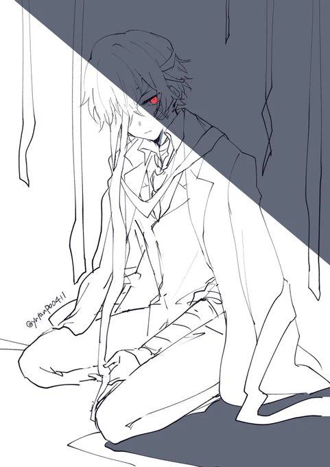 文スト過去絵6
ほぼ黒だざ 