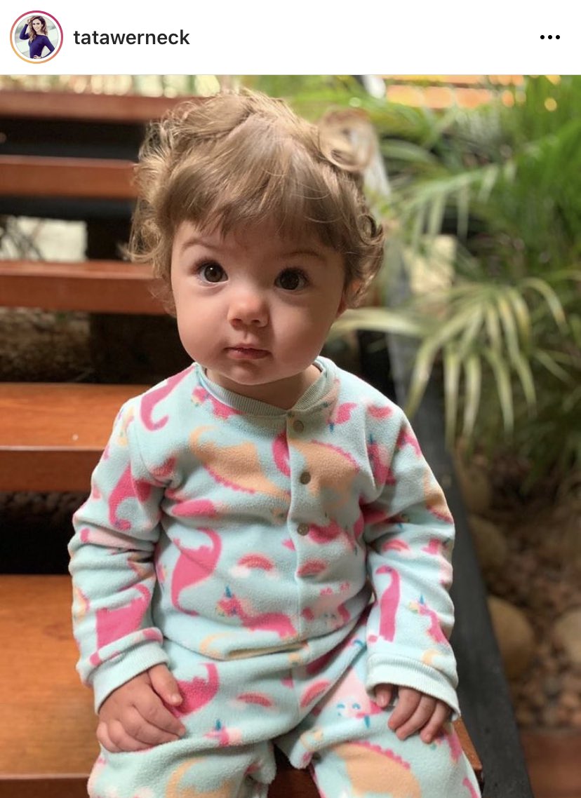 a filha da tata werneck é a criança mais fofa do brasil digo com tranquilidade