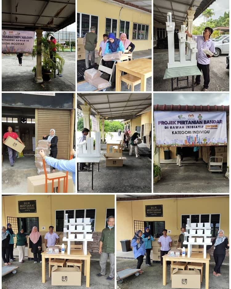 PertanianKinta's tweet photo. Tarikh : 29 Disember 2020
Hari : Selasa 

Program penyerahan input pertanian bandar (PENJANA) Daerah Kinta / Kampar kepada 
seramai 76 orang penerima.

@myDOA_HQ @myDOA_Perak @PertanianBandar @siree_sankaran https://t.co/GxgsBQSGbK