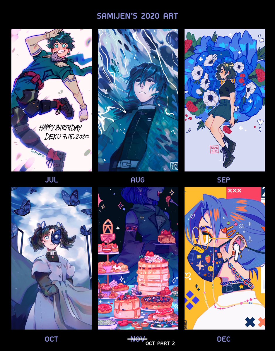 made a LOT of art this year
#artsummary2020 