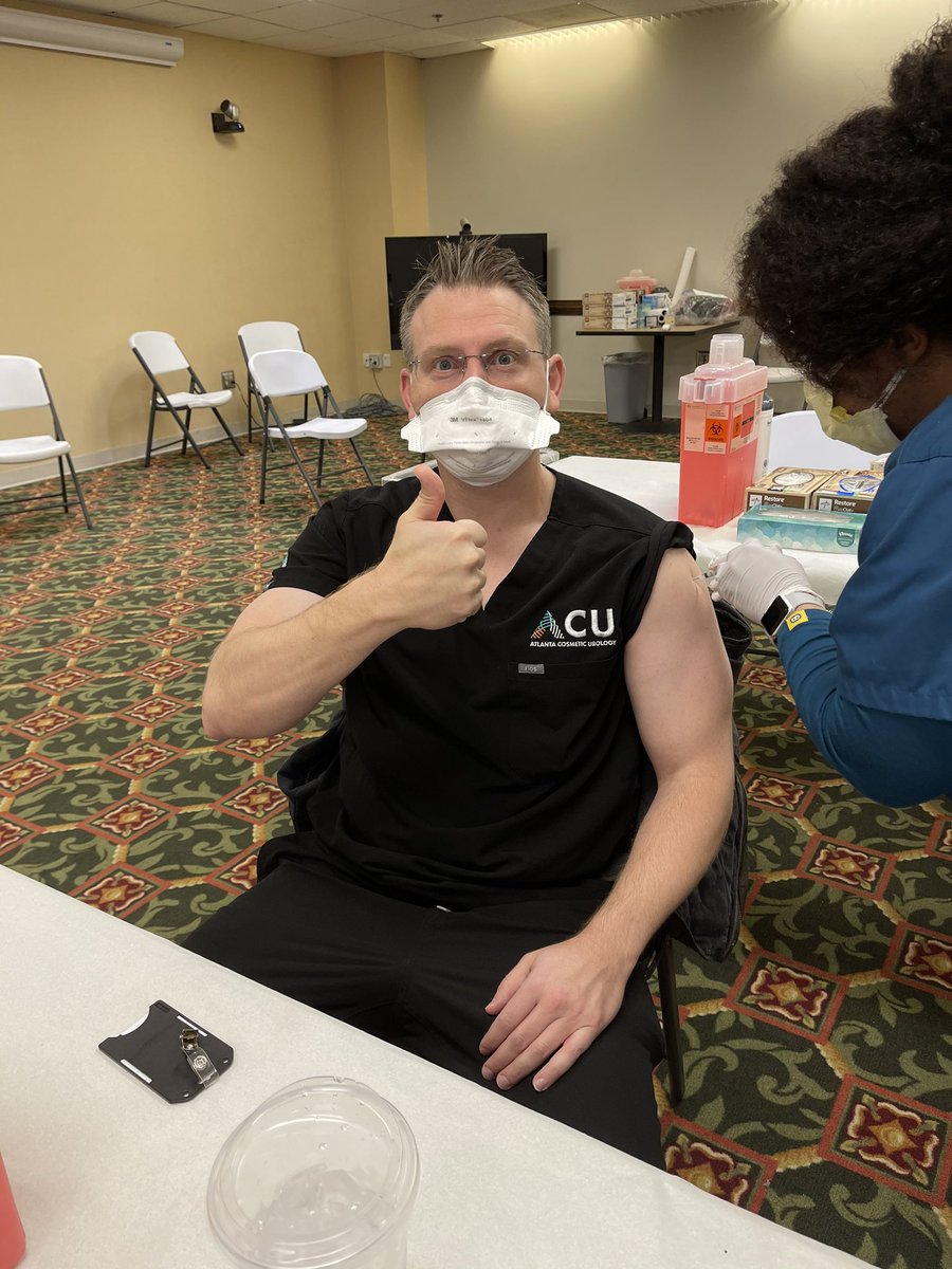 <a href="/tariq7/">tariq7</a> <a href="/AtlantaUrology/">Atlanta Cosmetic Urology</a> getting my #CovidVaccine do your part get the #vaccine