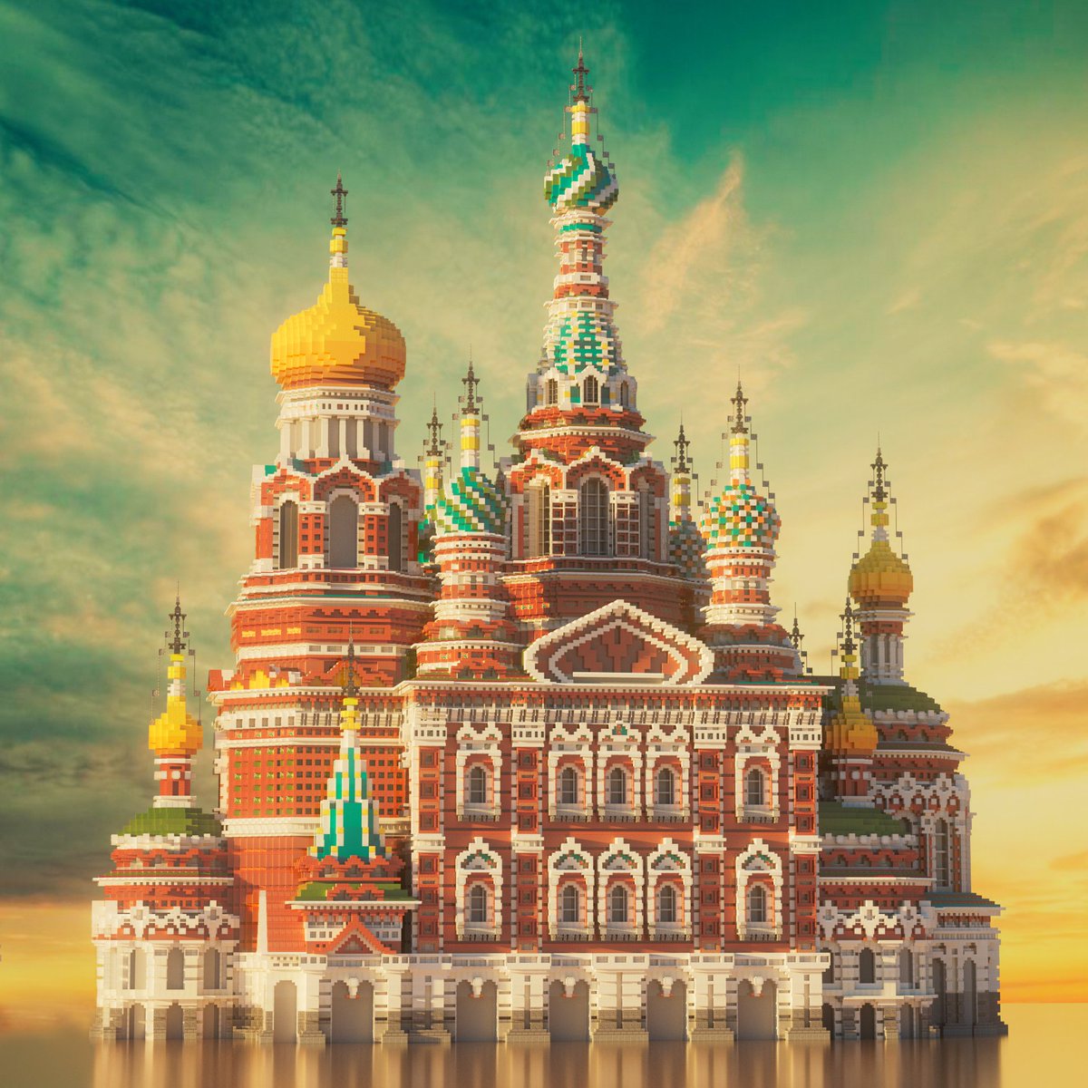 Church of the Savior on Blood
Twitter post i accidentally deleted.

Thanks to @TheMrPinguin_ for the awesome Render 😉

Build on @buildersrefuge