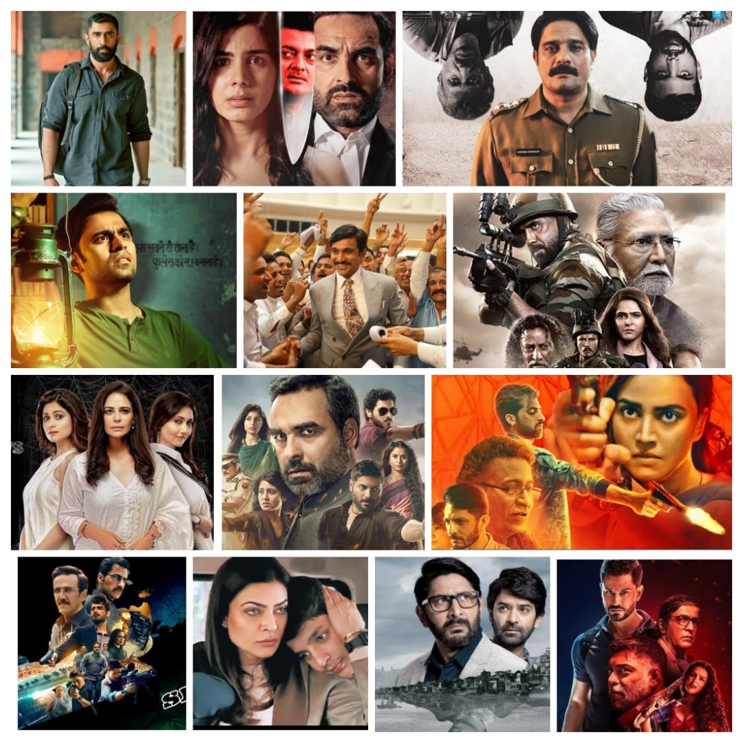 Web series is the new craze among audiences and 2020 saw some brilliant stories on OTT platforms. I pick my favourites. (In no order)

#BreatheIntoTheShadows
#CriminalJusticeS2
#PataalLok
#Panchayat
#Scam1992
#Avrodh
#BlackWidows
#Mirzapur2
#Flesh
#SpecialOPS
#Aarya
#Asur
#Abhay2