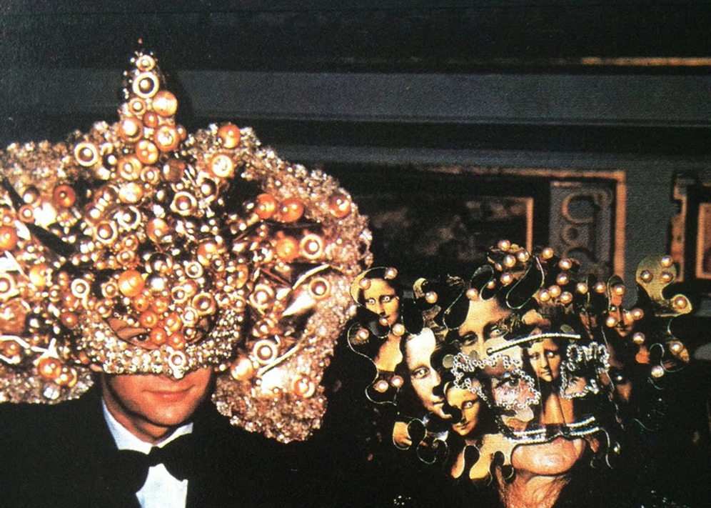 2.) The 1972 Rothschild Surrealist ball featuring antlers, apples, fur covered plates, cat-butlers, and Audrey Hepburn's head in a bird cage. Oh and Salvador Dalí (of course). More details here:  https://www.anothermag.com/design-living/7604/lessons-we-can-learn-from-the-rothschild-surrealist-ball