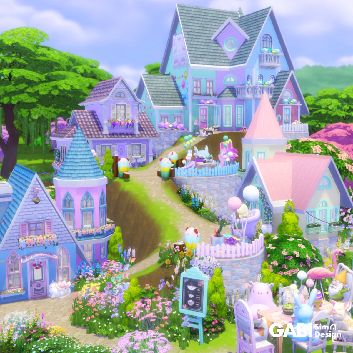 Gabi_Simdesign's tweet photo. Hi! This was my entry for @SatiSimBuilds Challenge.
I built a Candy Wonderland🍬
I hope you like it!💗
➡️https://t.co/08BYVAjaPZ
#ShowUsYourBuilds @SimsCreatorsCom
@SSY_sims @simsfederation @plumbobacademy @simmersdigest @SmallCreatorSCC
@TheSims
#sativille #candywonderland https://t.co/ifTBdwEdpV