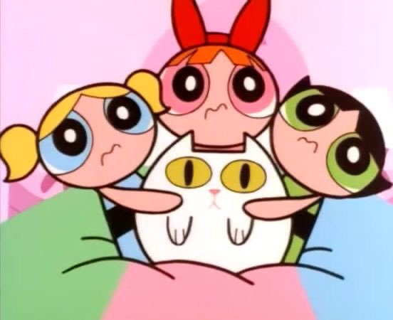 the maknae line as powerpuff girls — a thread