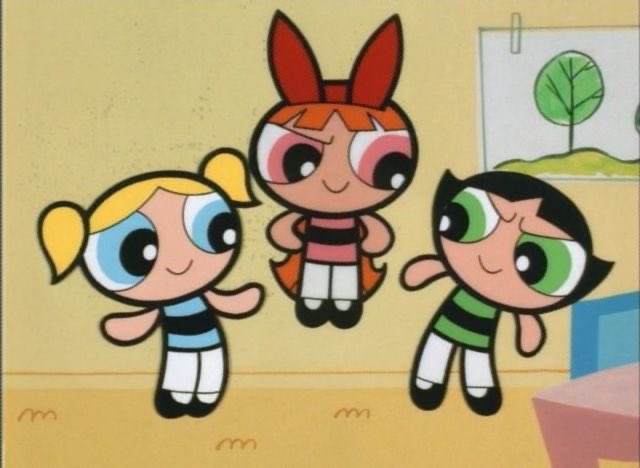 the maknae line as powerpuff girls — a thread