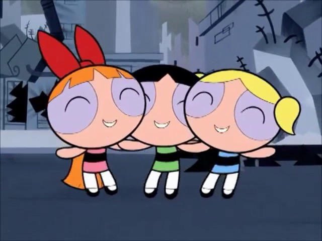 the maknae line as powerpuff girls — a thread
