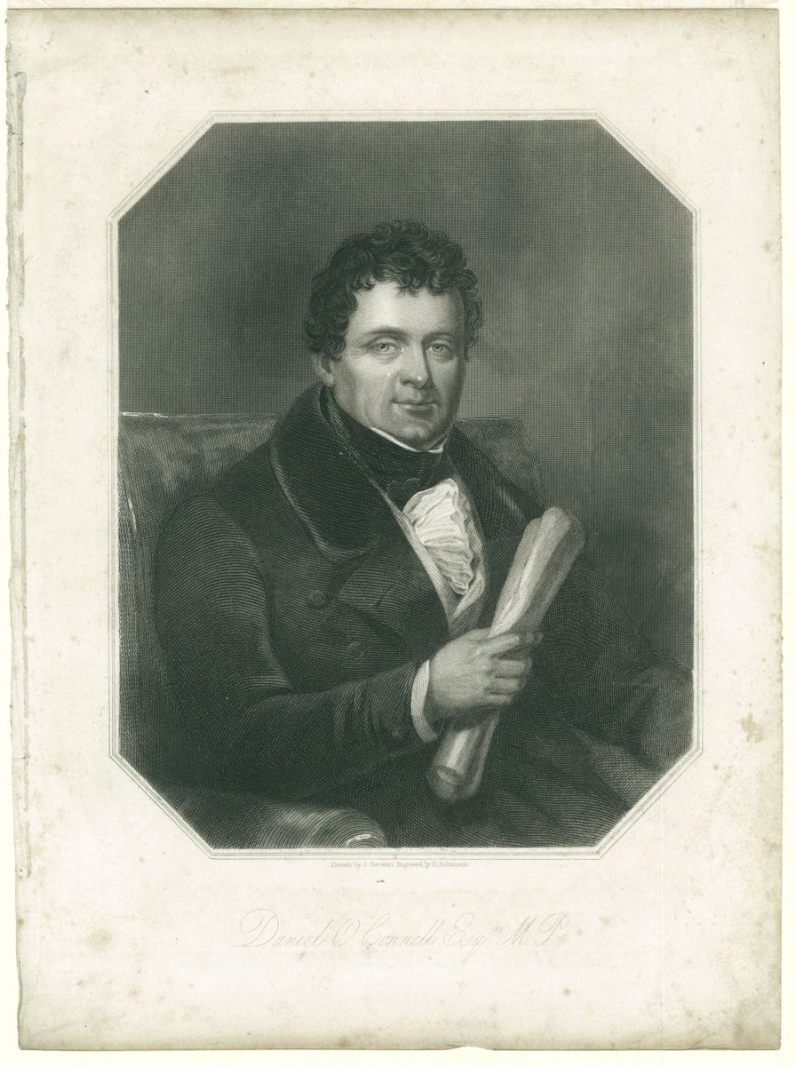 (3) Daniel O’Connell saw this meeting as an opportunity to highlight what he saw as the dictatorial and repressive nature of the British government’s administration of Ireland. He led a call for Lord Cloncurry, to chair the meeting.