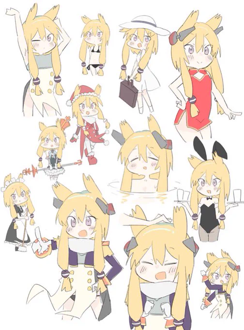 #今年も残りわずかなので今年一番伸びた絵を貼る
自分でも思うけどこのデフォルメマジでかわいい 