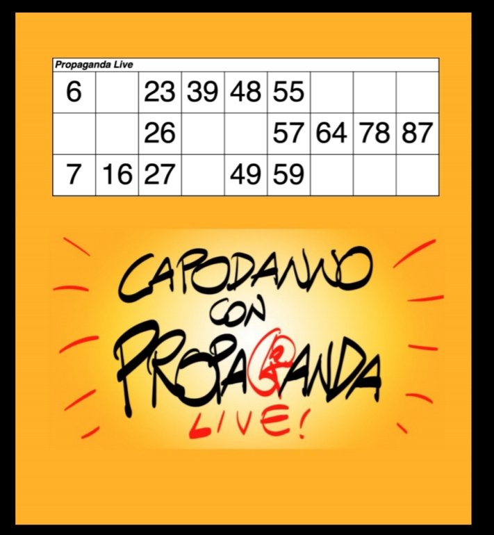 🍾 #propagandalive #propagandatombola