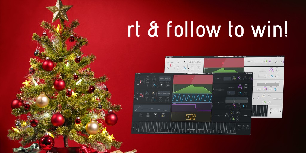 plugindeals's tweet photo. RT &amp; FOLLOW @plugindeals and @KrotosAudio to WIN the Concept synthesizer offered by Krotos Audio 🎅 

https://t.co/0JllDdMtAX 🎄 

1 Winner chosen Jan 3 https://t.co/0DriCcGZYM