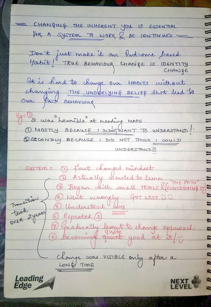 4/20Reaching a goal may give rise to emptiness or targetting another goal. But that isn't the case for systems. Hence GOALS - OVER RATED SYSTEMS - UNDER RATED 2 small examples on my system based approach for self improvement. #booklovers 