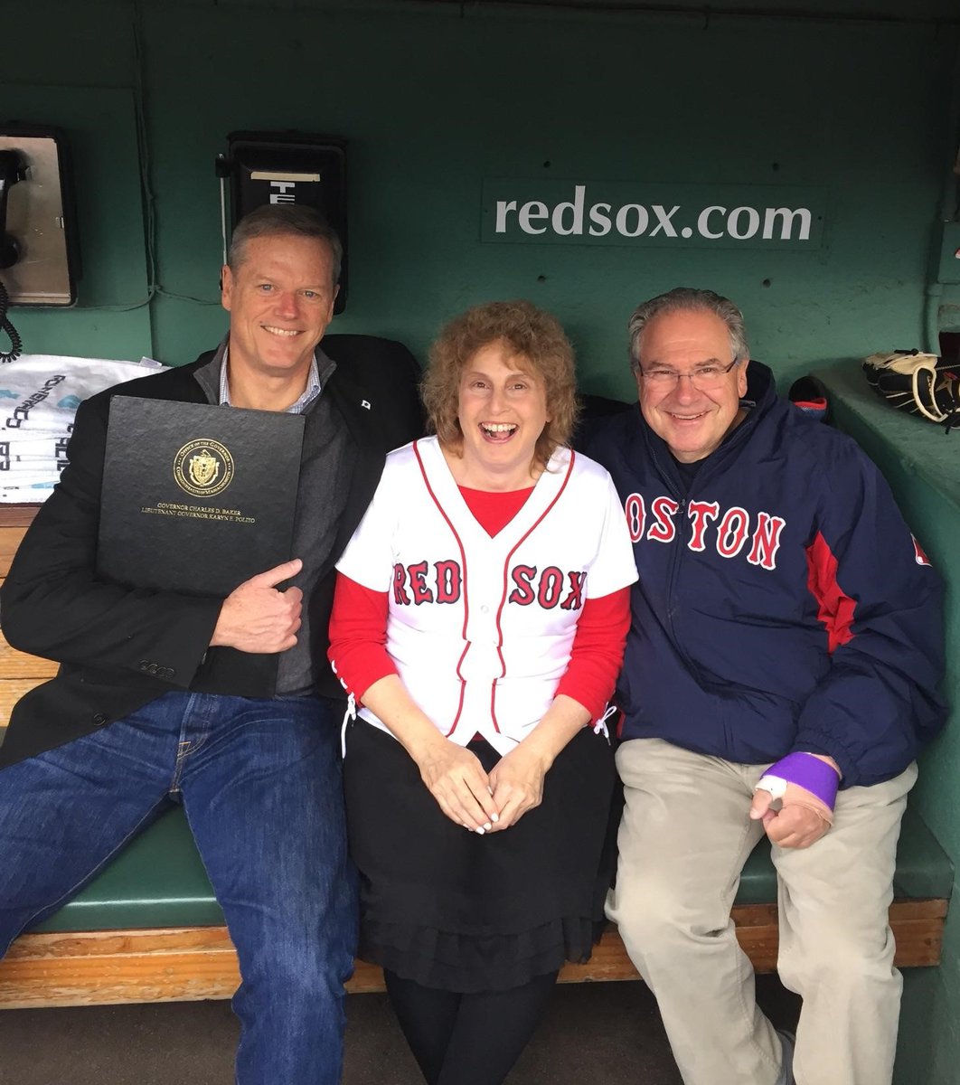 Adding my thanks to <a href="/SpeakerDeLeo/">Bob DeLeo</a> for your public service &amp; many accomplishments. I'll always remember you grinning like a kid on Big Papi's last day at Fenway when the Red Sox asked us to wait out some rain in the dugout . . . Enjoy your time at Northeastern as much as I did!