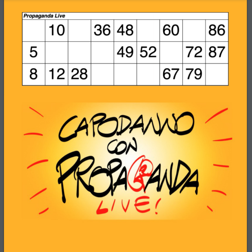 Noi ci siamo!
#propagandatombola #propagandalive