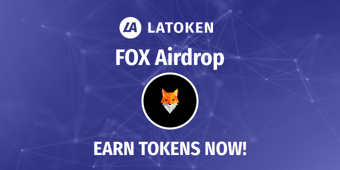 Latoken_cex's tweet photo. Earn crypto by joining FOX airdrop on LATOKEN! 
Complete simple tasks and earn up to 1800 @foxcoinofficial tokens. 💰💸
Join now: https://t.co/QPSVrLSDCp https://t.co/BFVfSg35Cz