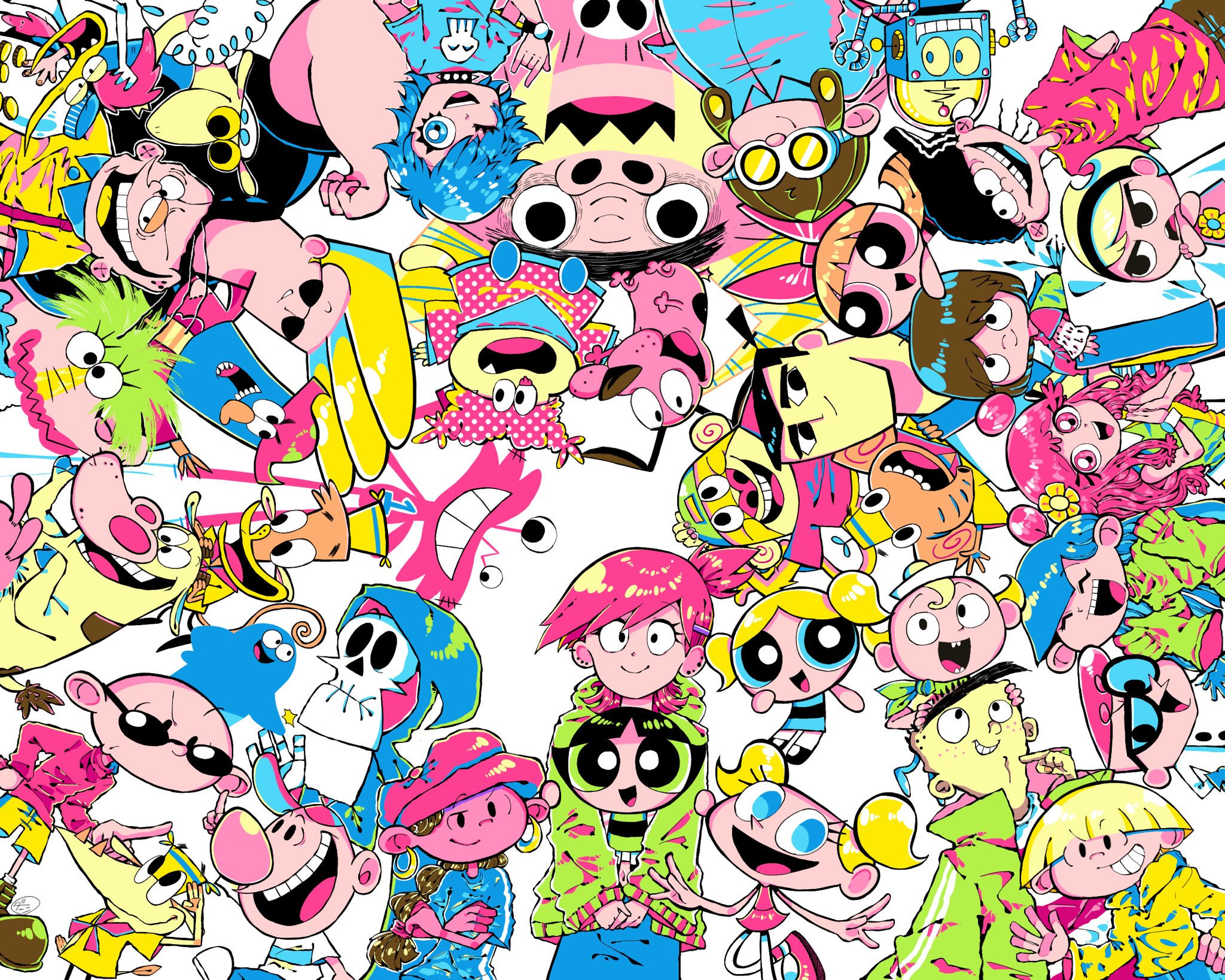 It was a fun year to draw pictures of many cartoon networks.I look forward ...