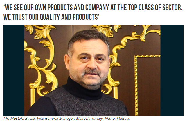 gfmmagazine's tweet photo. Interview of Mr. Mustafa Bacak, the Vice General Manager of Milltech Company in Turkey
https://t.co/lACzTybTHb

#gfm #gfmmagazine #magazine #gfmdhaka #grain #feed #flour #milling #agriculture #food #livestock #silo #oil #rice #food #millingmagazine https://t.co/xPu5jX5MAJ