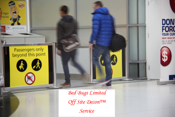 Our decontamination service for Suitcases and belongings Don't take bed bugs home with you bring them to us bed-bugs.co.uk/off-site-decon…