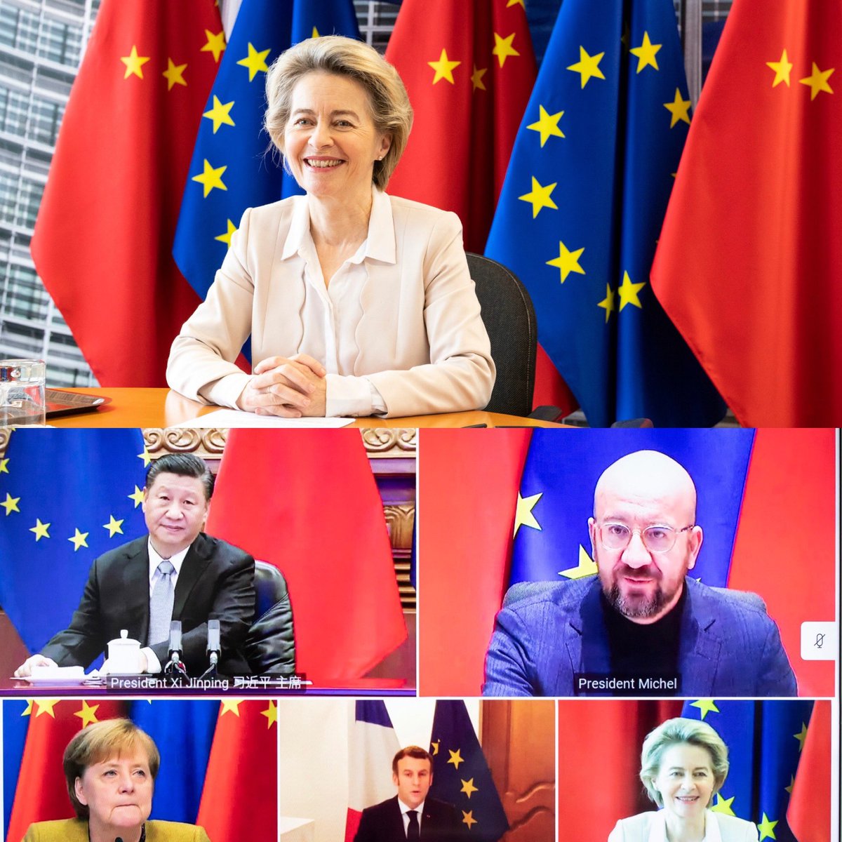 This Agreement will uphold our interests & promotes our core values. It provides us a lever to eradicate forced labour. We are engaging with China to:Protect our climate under  #ParisAgreementPromote rule-based multilateralismStatement  https://europa.eu/!Vg68tV 