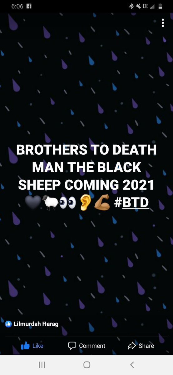 GET READY FOR BROTHERS TO DEATH THE BLACK SHEEP 2021 🖤🐑👀👂💪🏾🙌🏿 <a href="/BrothersToDeath/">BROTHERS TO DEATH</a> <a href="/BTD_SECRETARY/">BTD SECRETARY/ PHOTOGRAPHER</a> <a href="/babyinlovee/">hola</a> @MercyEnt18 #BTD #earthquake #COVIDIOT #Covid #rtArtBoost #rtItBot #rtept #musician #RETWEEET #RetweeetPlease #Likee #share #mixtape #va #DMV