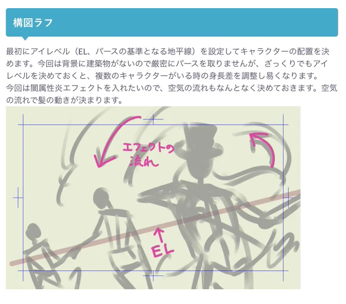 イラストメイキングをブログにまとめました!? 細かい記録は取っていなかったのでざっくりした解説になりますが、大体こんな流れで描いています。レイヤー未統合の原寸データも特別公開したので参考までにどうぞ。-WEB用イラストの描き方   