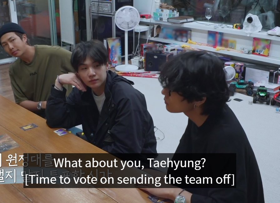 i’m calm again but this. the whole of in the soop. u mean to tell me all cuts of taegi never made it to the final edit of in the soop or they didn’t interact at all which is unlikely bC THE ONE MOMENT WE HAVE OF THEM INTERACTING WAS TAE POUTING BC YOONGI DIDNT CHOOSE HIM? gay