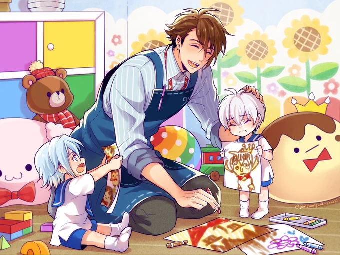 いろんなラブゲ組???

ふだんあまり再放送しないけどフォルダー整理したらこのあたり好きだなぁって、来年も描こう?支部はこちら～
https://t.co/MZeFUHl6RL 