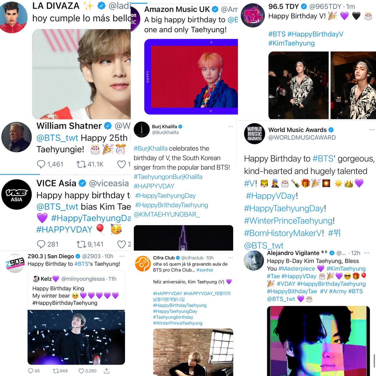 World 🌎 was talking about Taehyung #HappyTaehyungday @BTS_twt