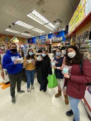 SINAInc's tweet photo. This #20from20 #16- Creative compassionate responses during COVID. Students from @trinitycollege made masks and gave them out at @CtownMarkets, @OPP_Helps_Youth youth distributed food, and @Travelers donated food from their cafeteria to @HandsOnHartford. #hartfordstrong https://t.co/x68RrYfzC4