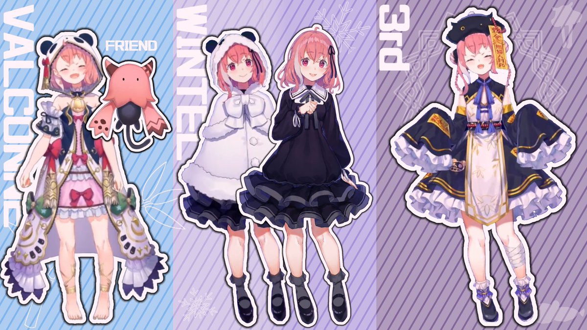 新衣装追加した🐼 #笹の絵 #笹木咲3周年