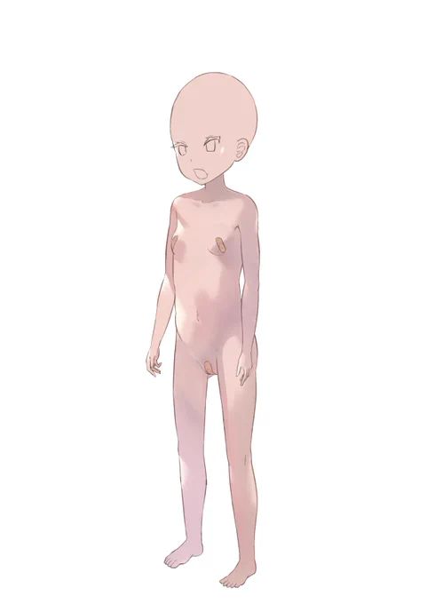 よし次は髪だ 