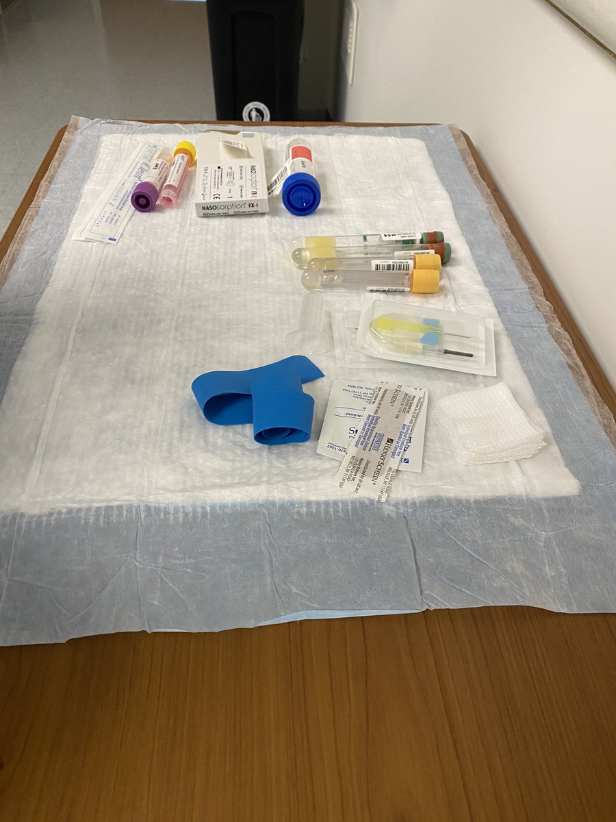 then BLOOD TESTS. these are going to a different place that monitors for antibodies. the nurse told me i had good veins and asked if she could use the bigger needle cause it would be quicker but that fucker was very painful and i regret saying yes, won’t do that again. 4 tubes!