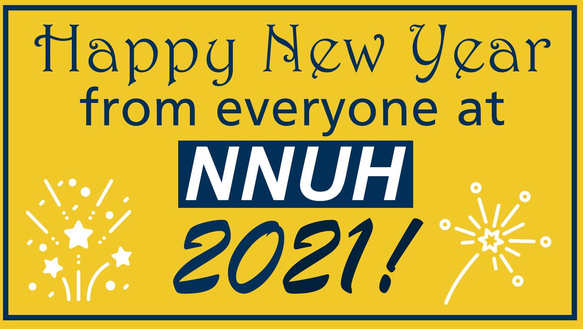NNUH's tweet photo. 🎉 We'd like to wish everybody a very happy New Year from all of the staff at NNUH.

We'd like to thank you for your support in the toughest year the NHS has ever faced and we ask that you continue to help us fight this virus going into 2021.
#HappyNewYear2021 https://t.co/ADoHwxdbEJ