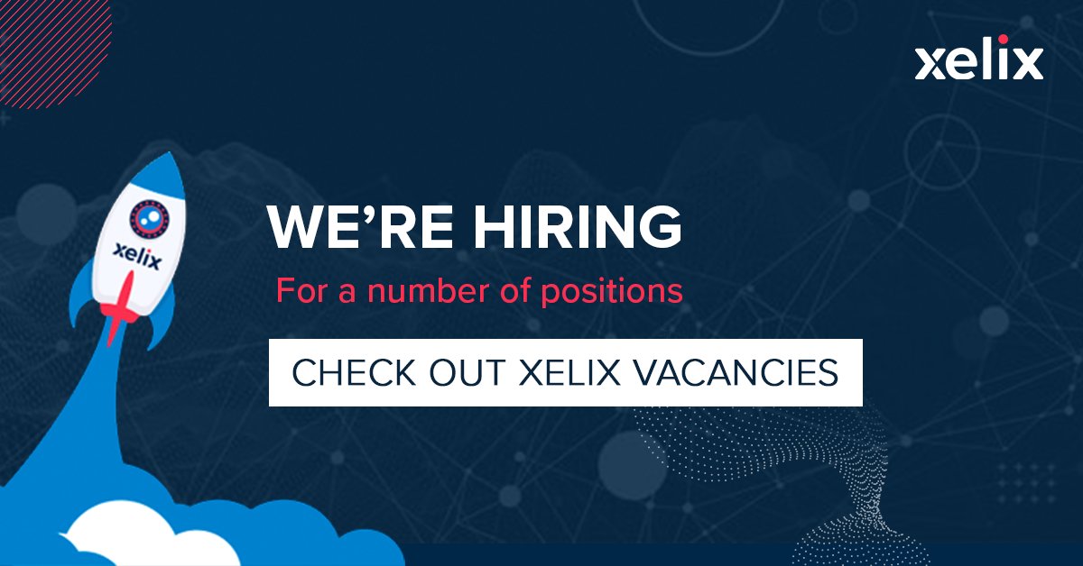 Xelix_AI's tweet photo. Feeling like a new challenge in 2021? Look no further, check out our current vacancies: https://t.co/Wktttb2nZ4 #Techjobs #Startupjobs #UI #ProductManager #DataScience #DevJobs https://t.co/07uquLrkM2