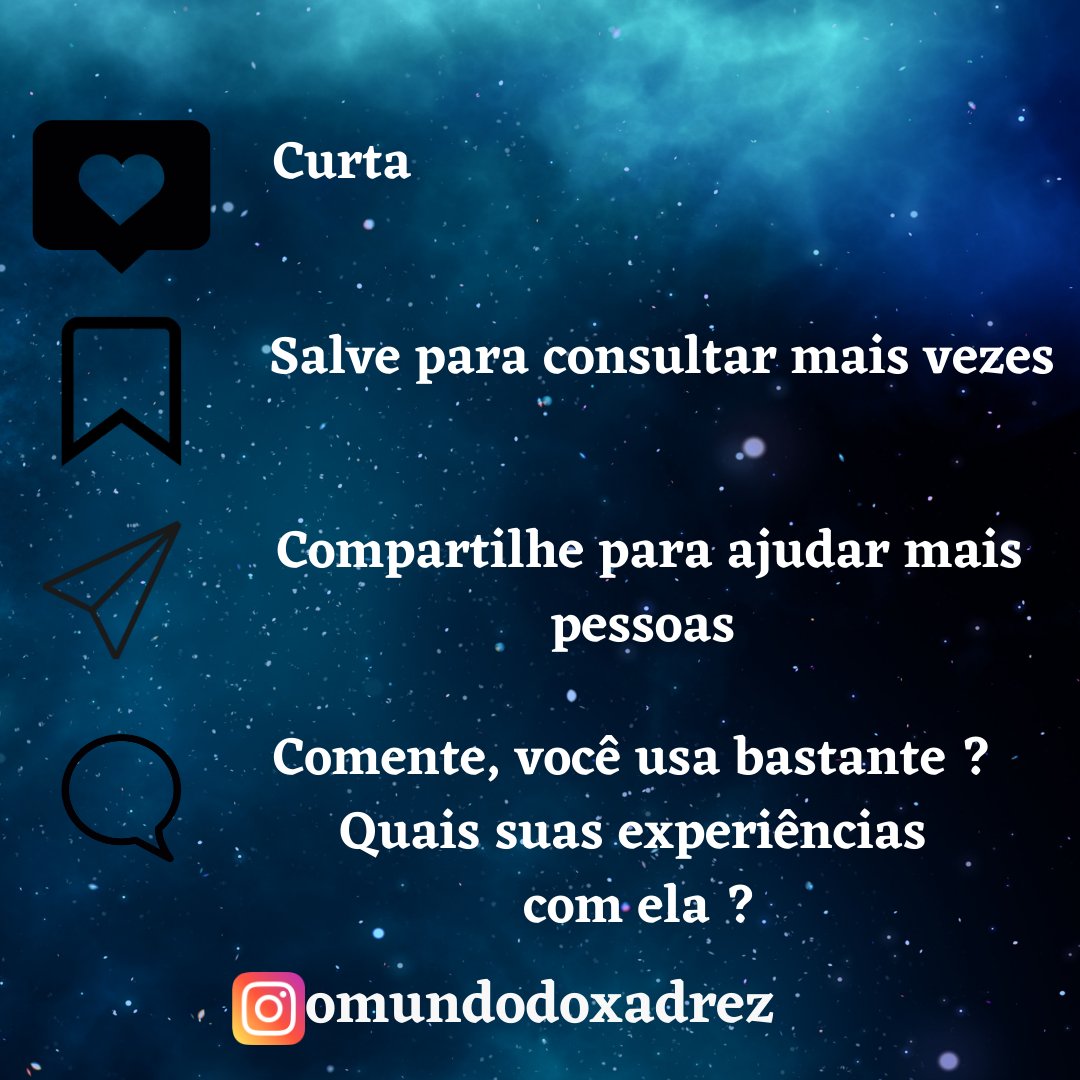 xadrez_o's tweet photo. Hoje vamos aprender um pouco sobre a abertura Reti, arraste para o lado e conheça ✅

Siga-nos no Instagram para receber conteúdos como esse:
https://t.co/SfME2injT4
Um grande abraço do Mundo do Xadrez 🙏
#xadrez #aberturadexadrez https://t.co/1e15hgGWIl