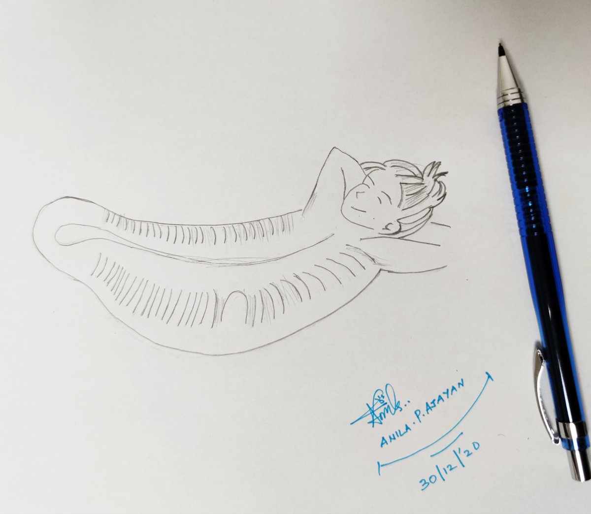 AnilaAjayan's tweet photo. A bit late... #DrawYourStudyOrganism! Tried to draw #Cymbella the coolest #Diatom My project is on the #Ecology of #freshwateralgae & everyday I come across many Cymbella sp. & I'm loving them more everyday.🤍
PS: inspired from an internet image. #BES2020 @BritishEcolSoc https://t.co/f1lwIFqdhS