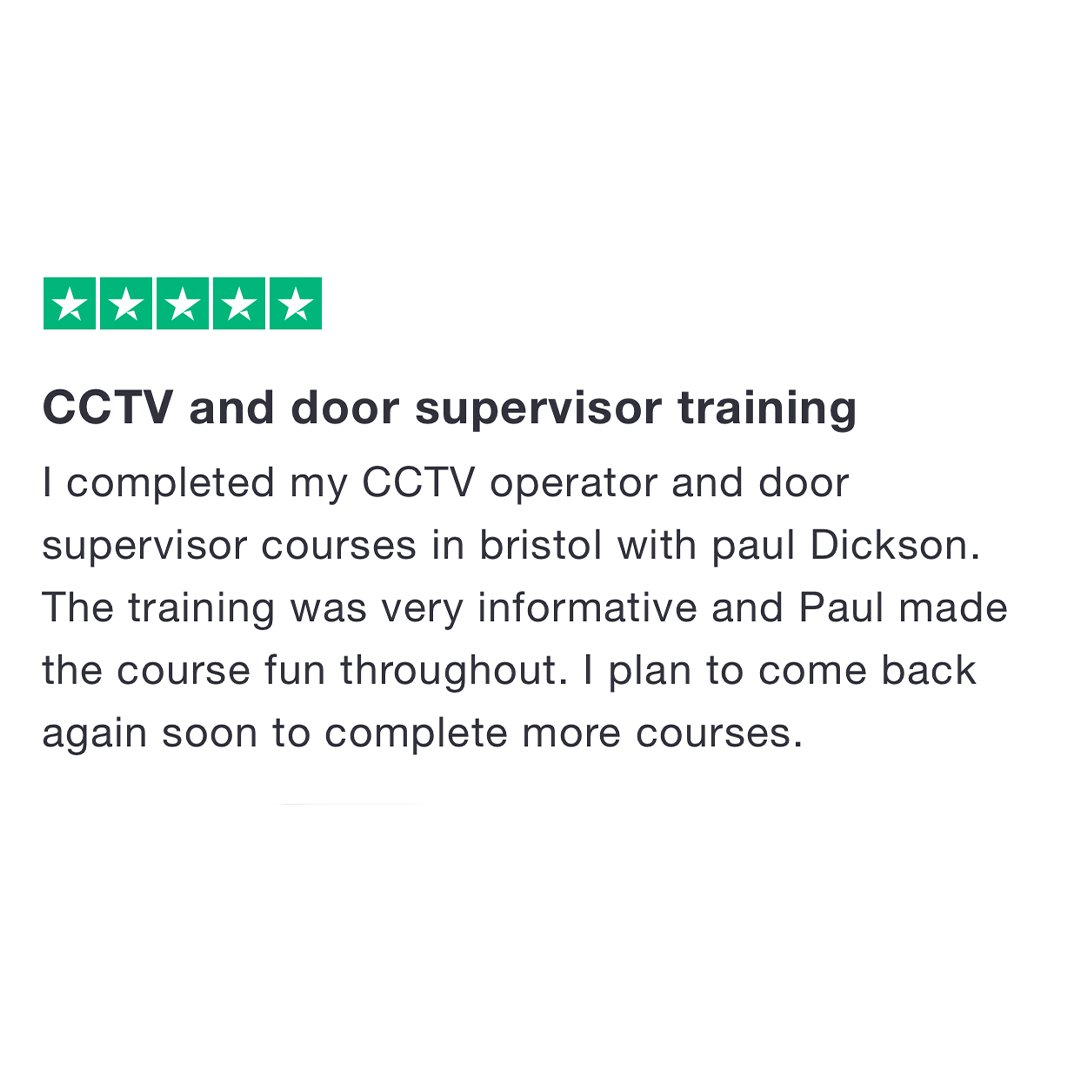 Get_Licensed's tweet image. Come back soon👋 We love reading feedback like this!

#CCTV #CCTVOperator #GetLicensed #Training