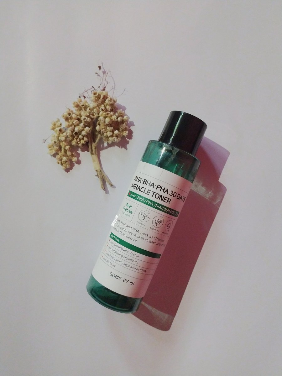 Some By Mi AHA BHA PHA TonerExfo toner yg terbilang ringan sama orang-orang, karena aku pemula jd aku coba dia dan gaada purging sama sekali, exfo toner ini aku pake diawal seminggu sekali setelah tau cocok aku pake 2-3 kali seminggu