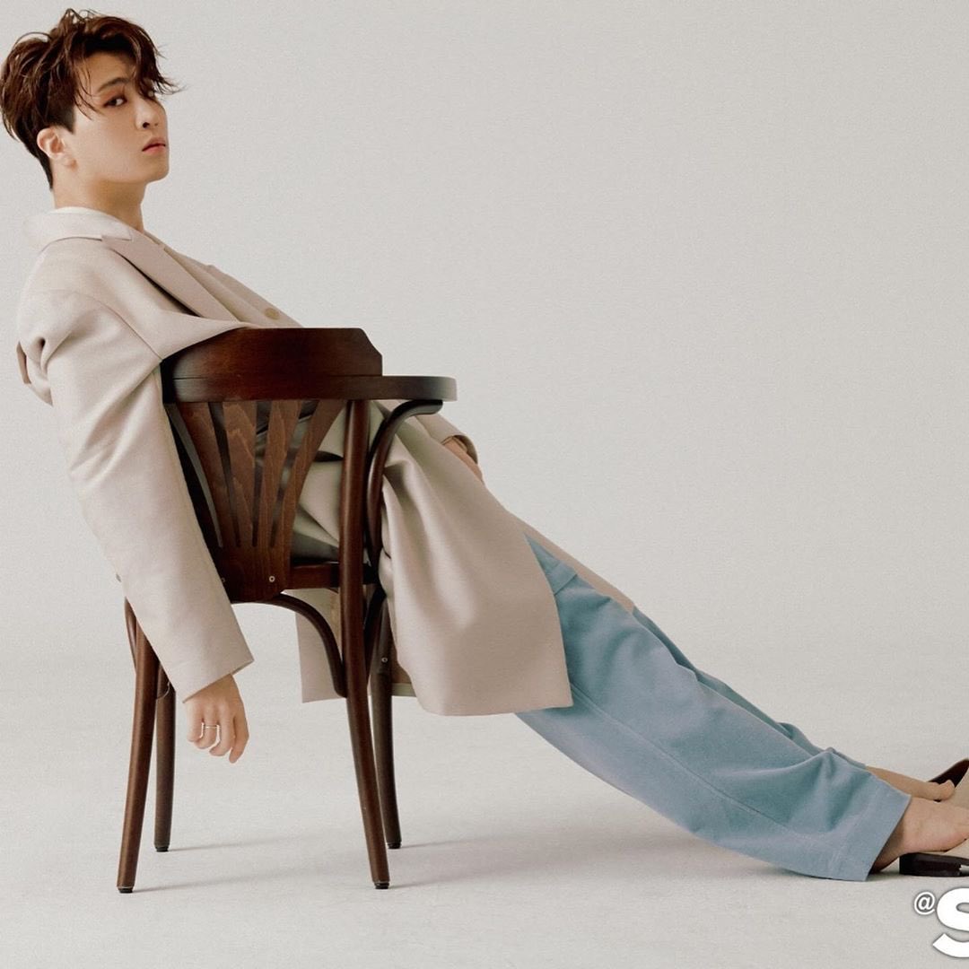 he was featured in star1 magazine