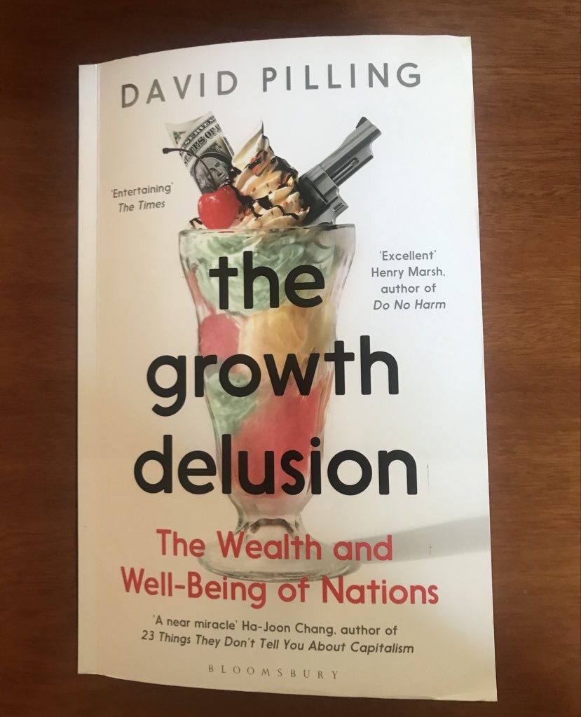 Rethinking the economic model“If GDP were a person, it would be indifferent, blind even, to morality...GDP likes pollution, particularly if you have to spend money clearing it up...GDP is good at counting, but a pretty poor judge of quality” #if2020wasabook