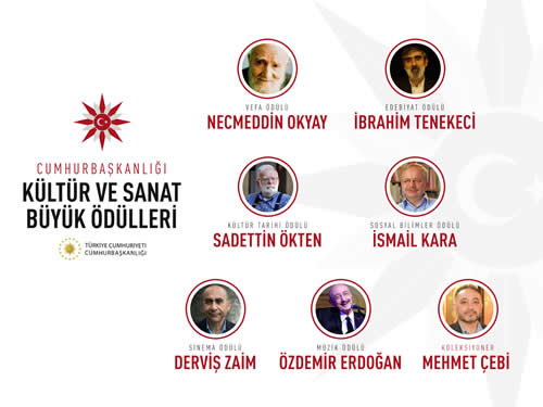 Cumhurbaşkanlığı Kültür ve Sanat Büyük Ödülleri, sahiplerini buldu